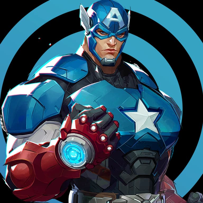 Captain America portrait