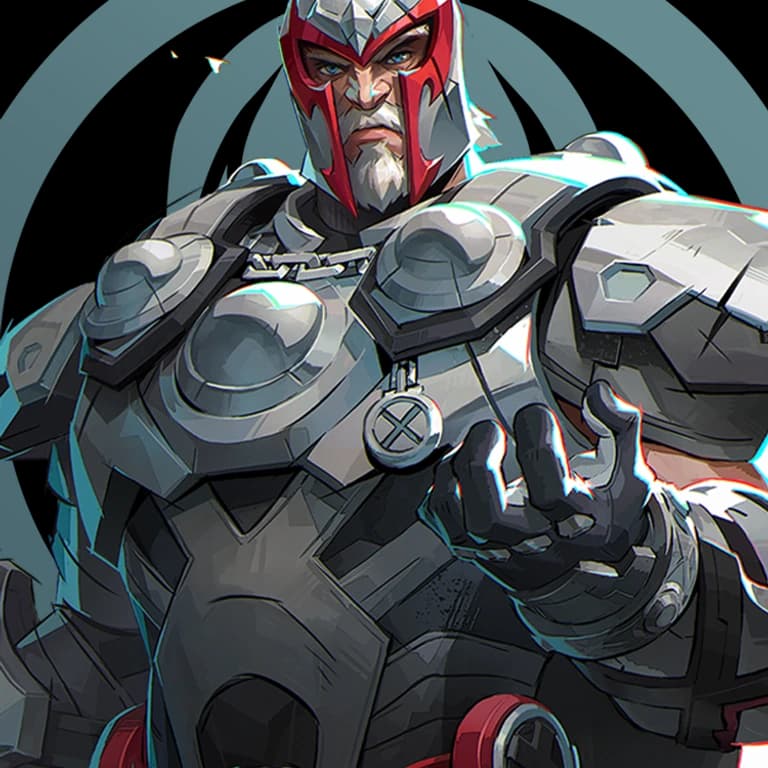 Magneto portrait