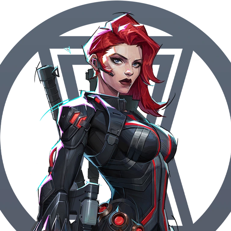 Black Widow portrait