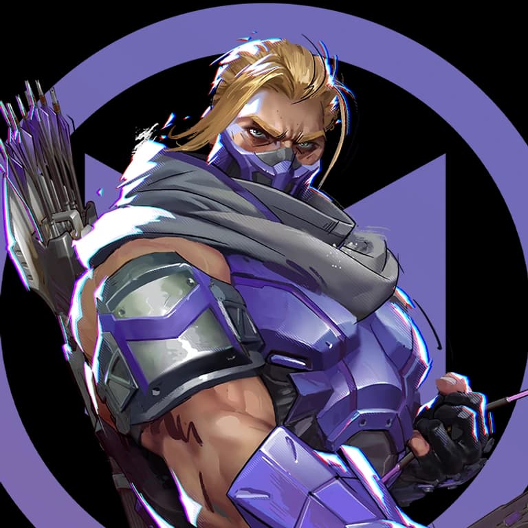 Hawkeye portrait