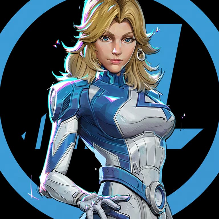 Invisible Woman portrait