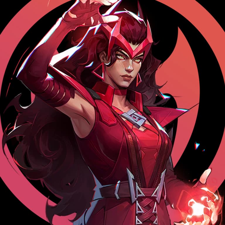 Scarlet Witch portrait